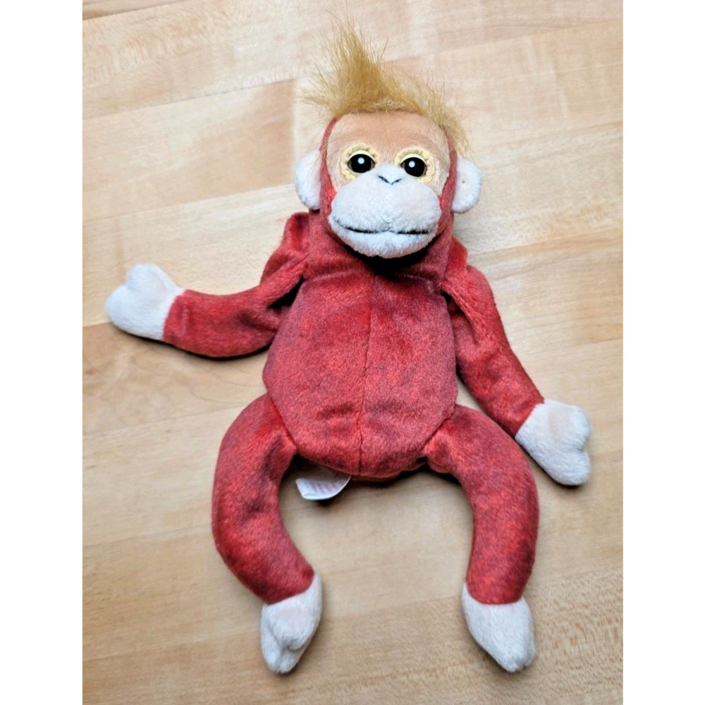 Ty Beanie Baby Schweetheart Orangutan 1999 VTG Plush Stuffed Animal Retired
